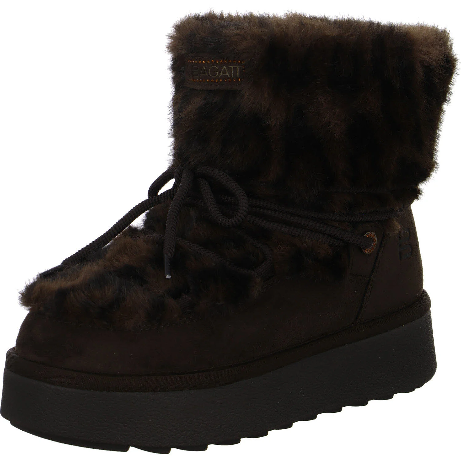 Element 2 von 8 (Bild) – TT.Bagatt Damen Stiefelette warm D31440556469-8261 D31440556469 animal print/dark brown normal