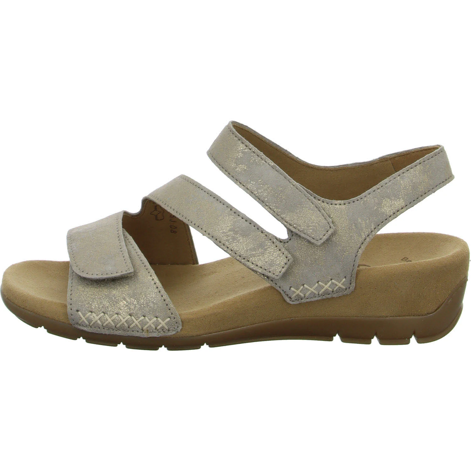 Element 6 von 8 (Bild) – Gabor Damen Sandalen 63.734.62 63.734 muschel F (schmal/normal)