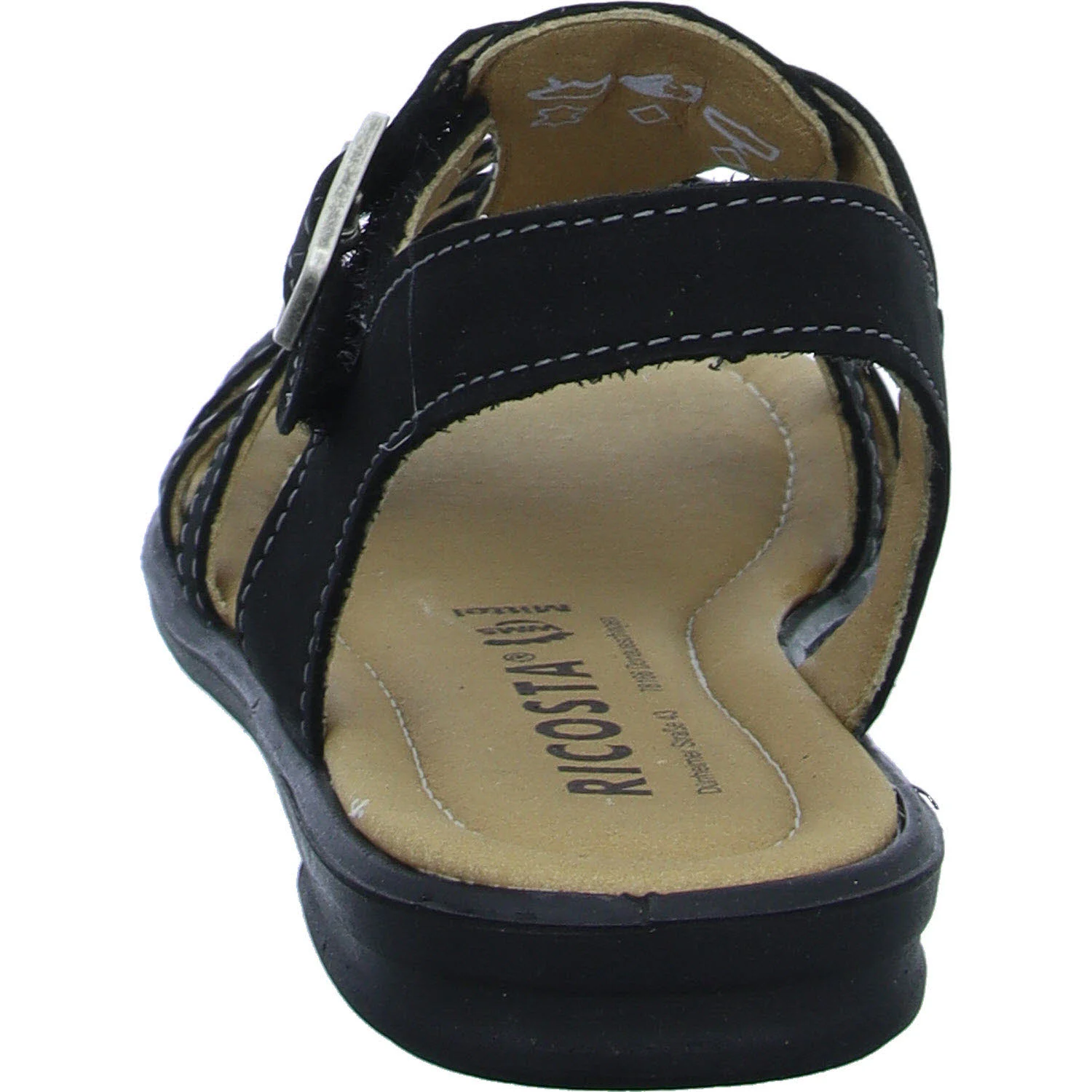 Element 4 von 8 (Bild) – Ricosta Kinder Sandalen 50 7000202/090 Birte schwarz WMS mittel