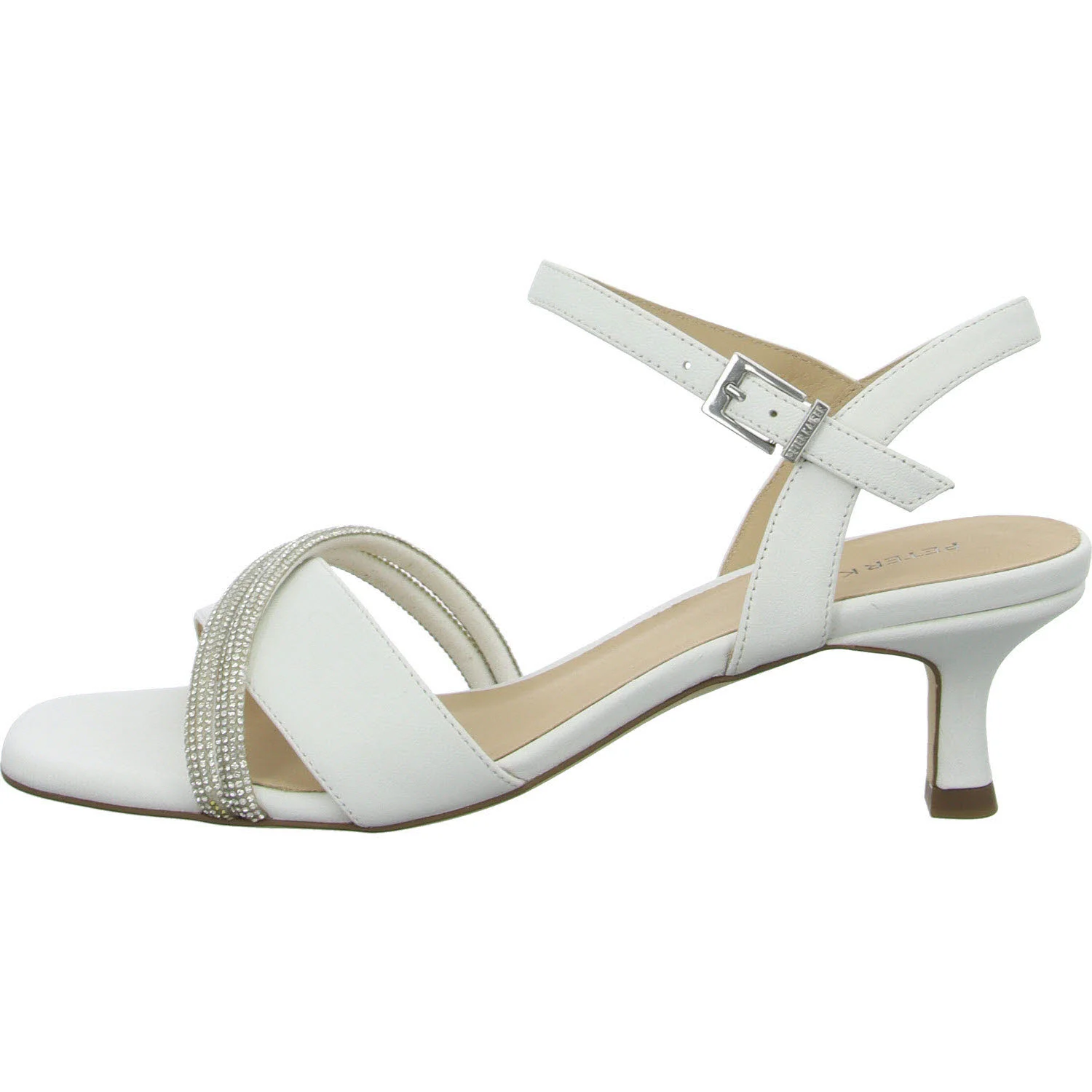 Peter Kaiser Damen Sandalen 9-78243-44/102 9-78243-44 white nappa F 1/2 (normal)