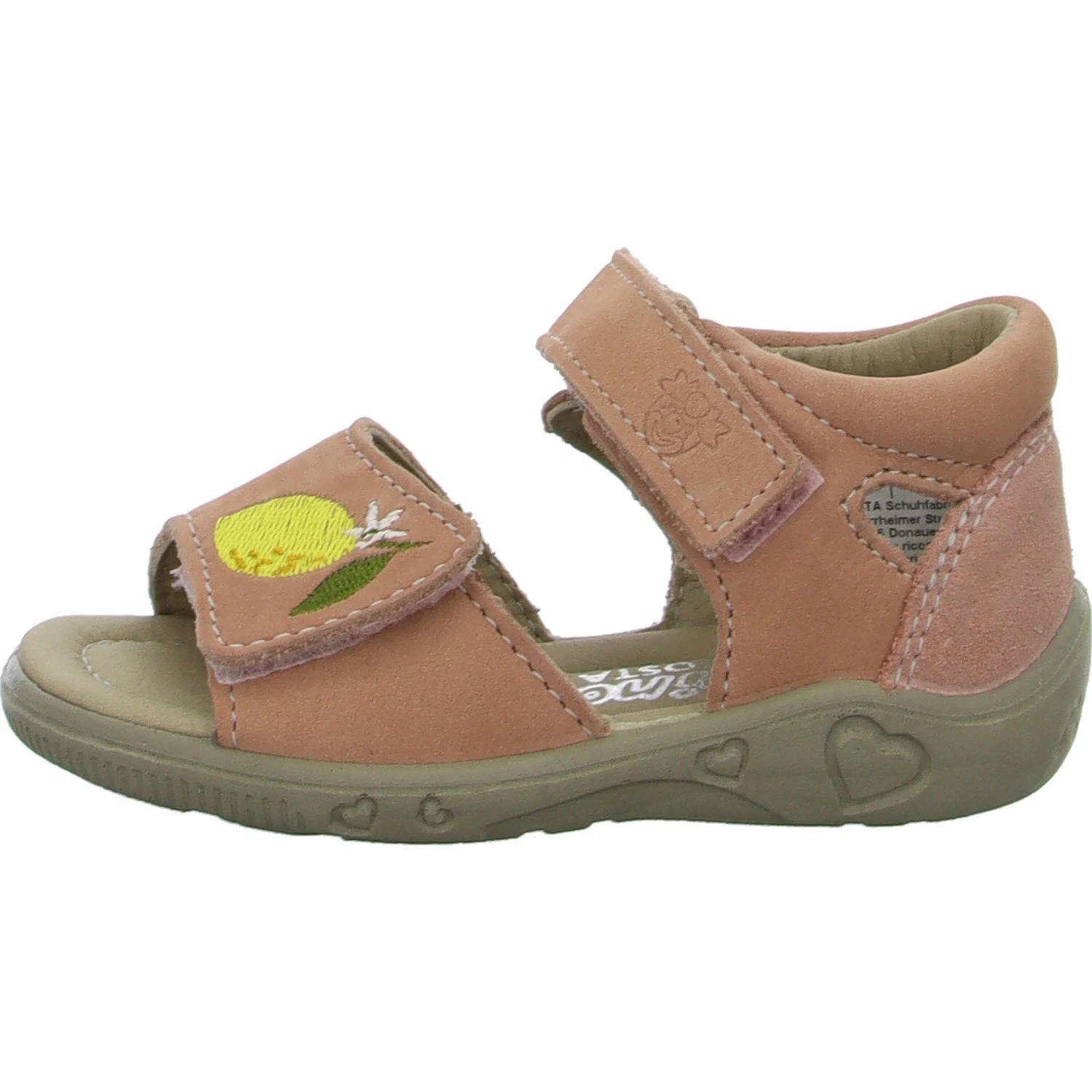 Ricosta Kinder Sandalen 50 2202002/310 Mimi barbie (Zitronen) WMS mittel
