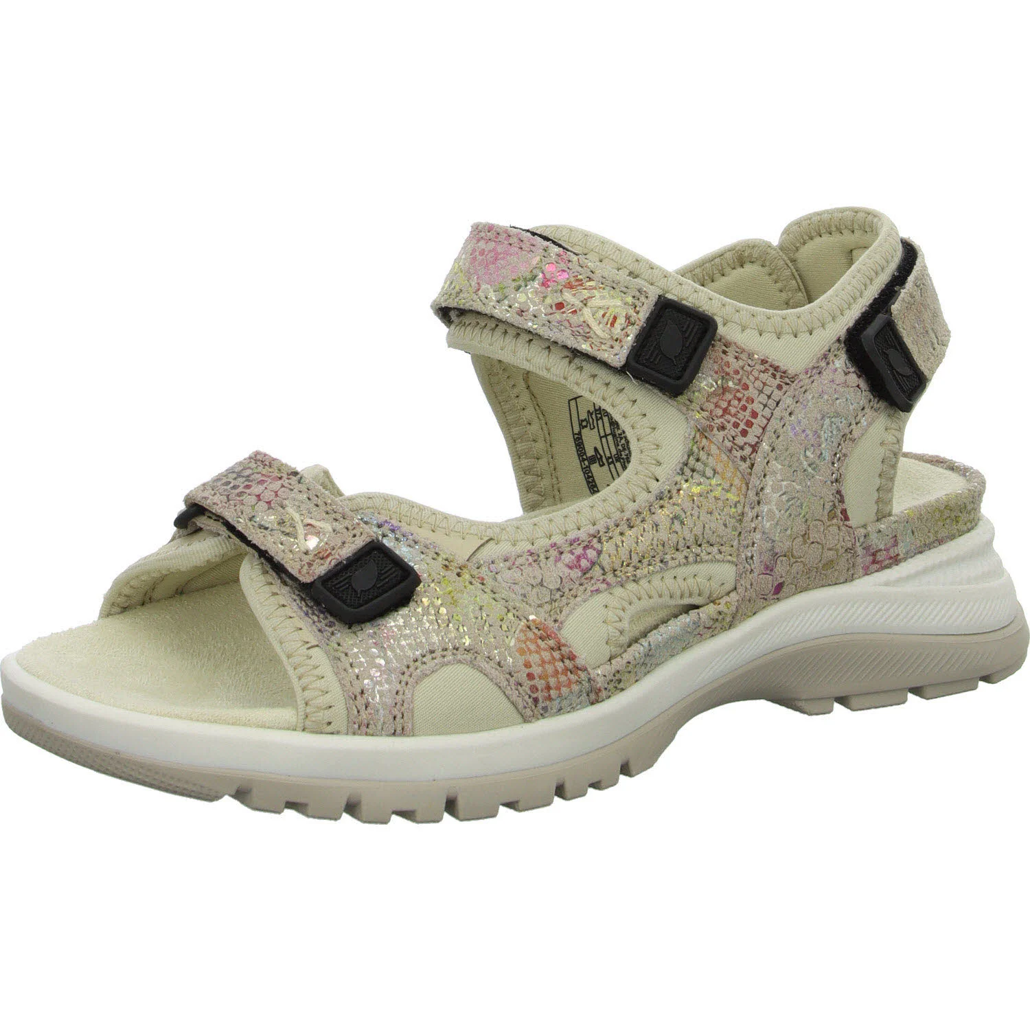Element 2 von 8 (Bild) – Waldläufer Damen Sandalen 769004-104 H-Sora rosa H (weit)