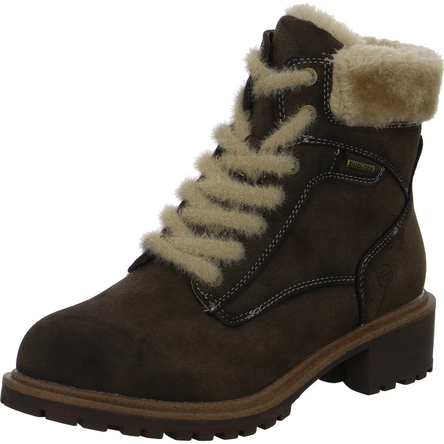 Element 2 von 8 (Bild) – Tamaris Damen Schnürstiefel warm 1-26266-43-304 1-26266-43 mocca normal