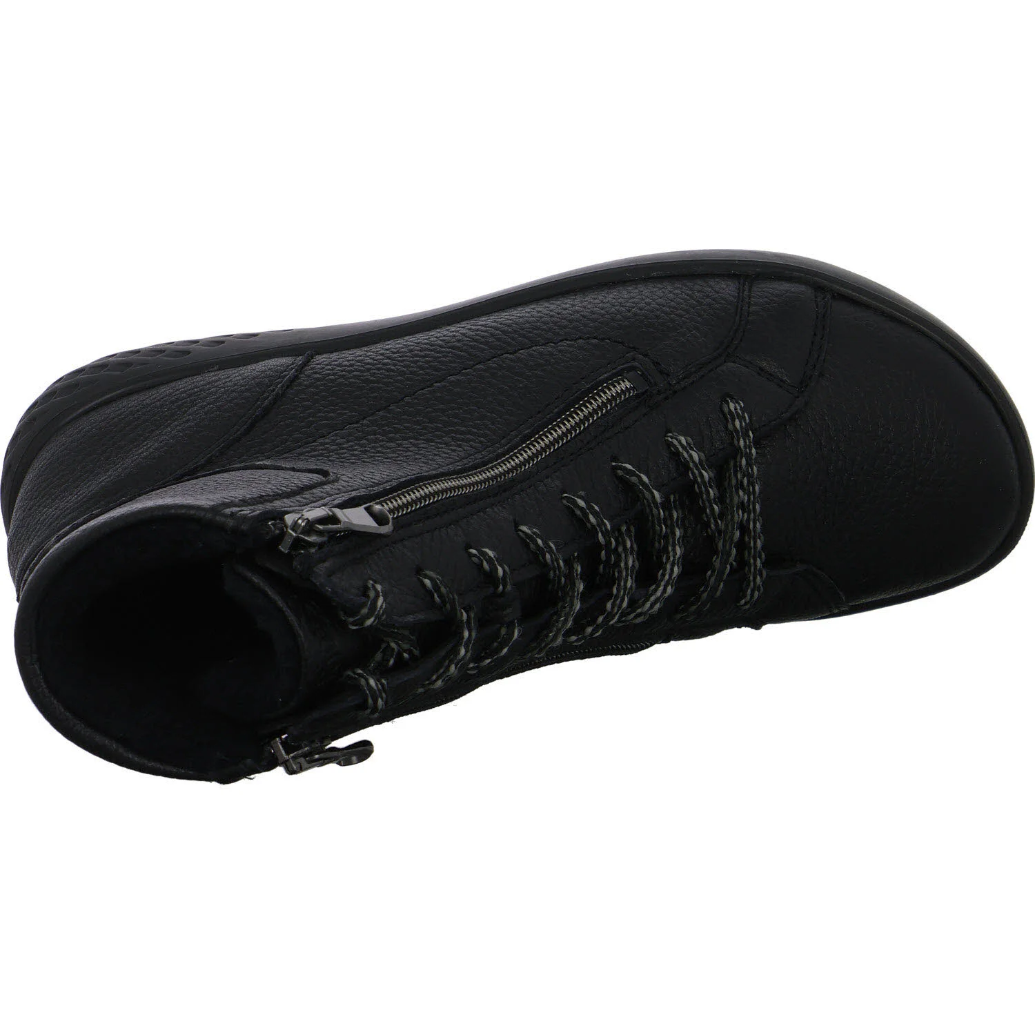 Waldläufer Damen Schnürstiefel warm 947803-169/001 H-Cloé schwarz H (weit)