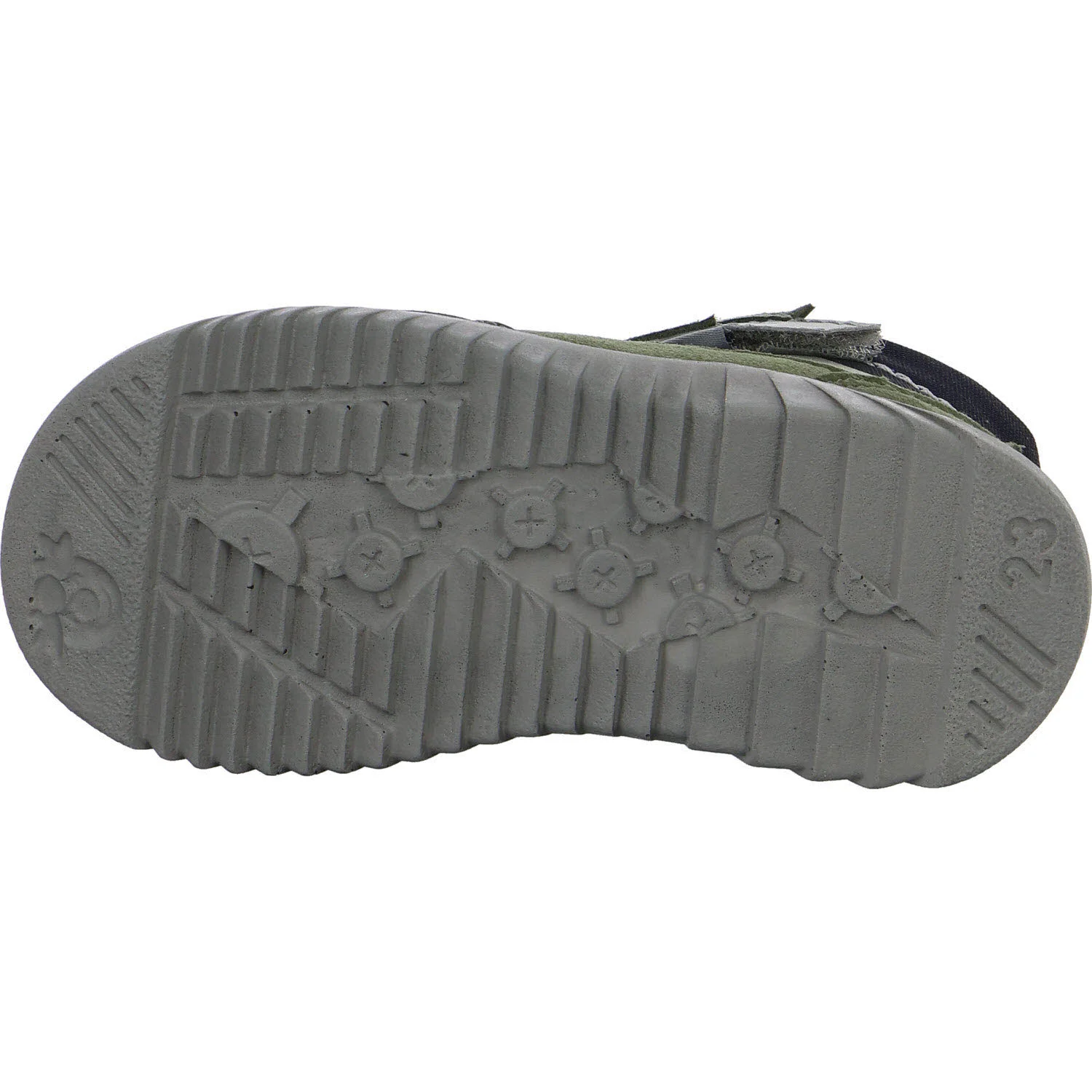 Ricosta Kinderschuh zum Schlupfen 50 3100303/170 Romeo nautic/oliv WMS weit