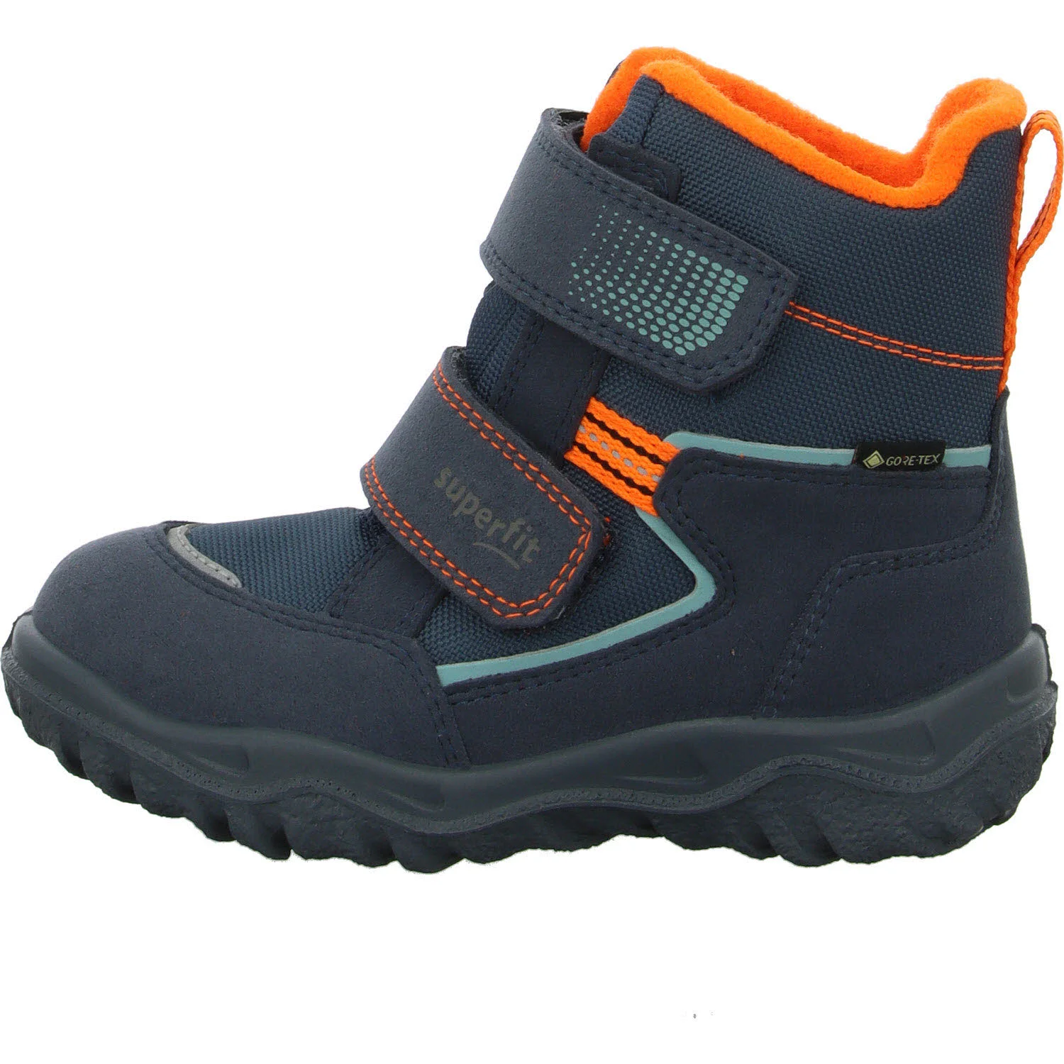 Element 6 von 8 (Bild) – Superfit Kinder Winterstiefel 1-006082-8030 Husky blau/orange WMS mittel