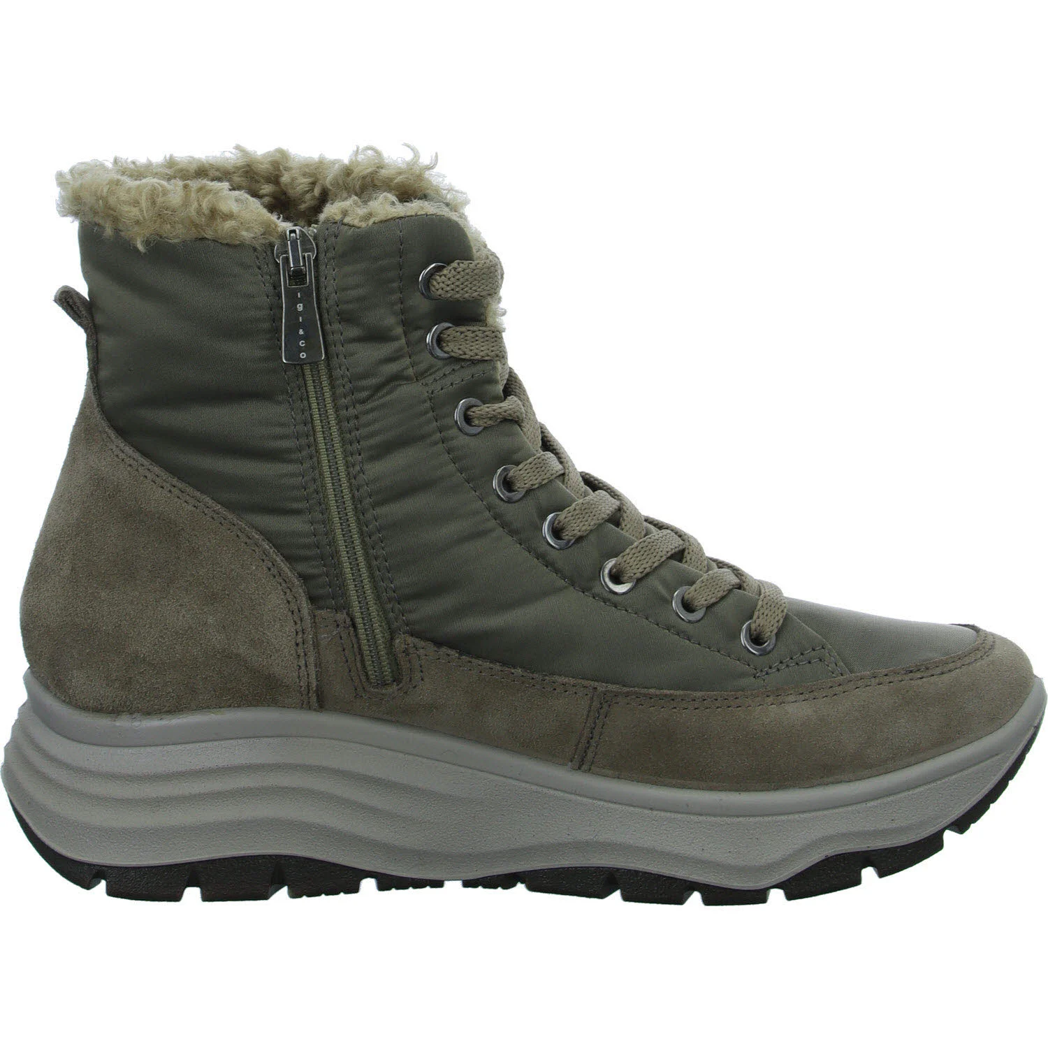 IGI&Co Damen Schnürstiefel warm 6657322/00237 D.KIM GTX fango normal