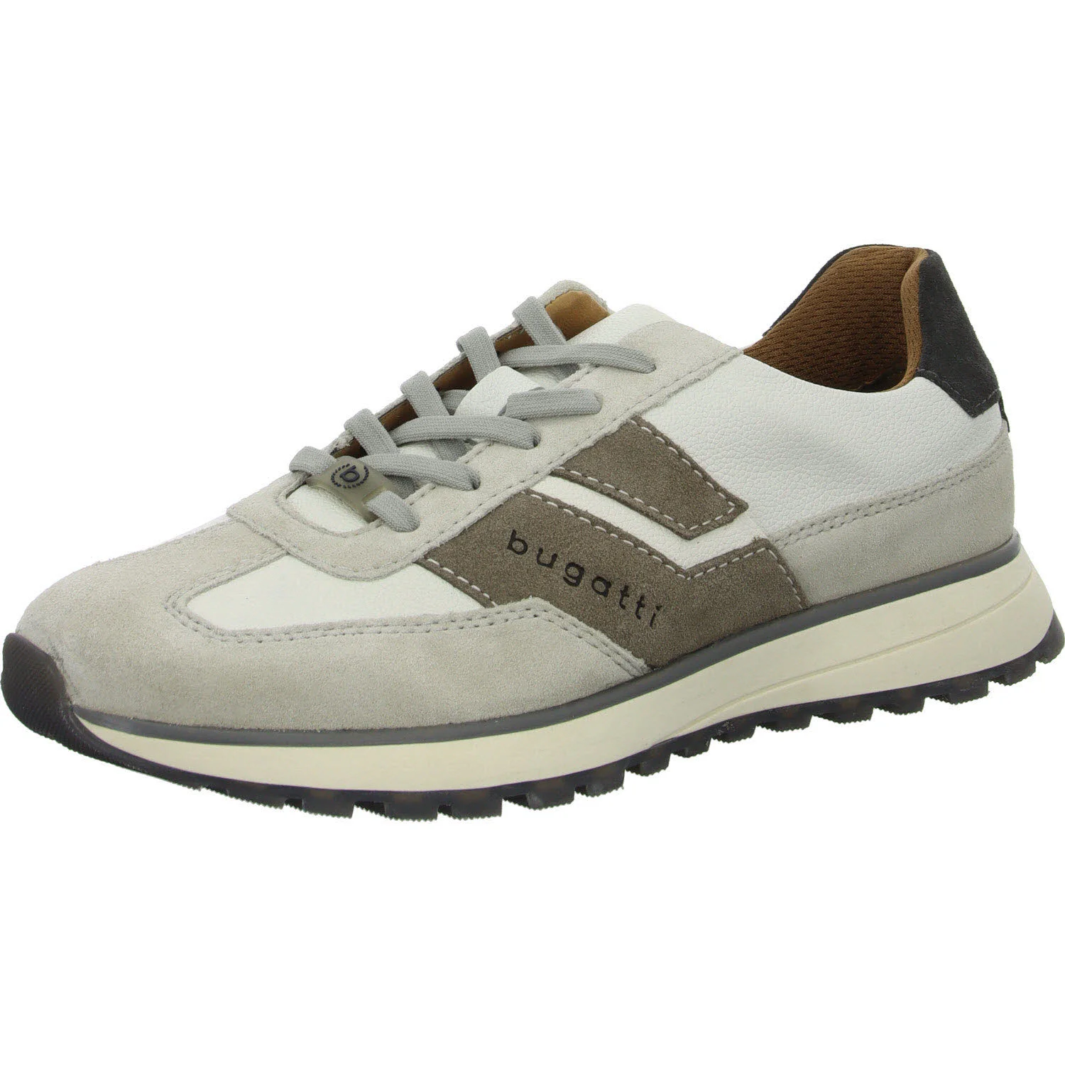Bugatti men Herren Schnürschuhe 331AWC011410-1221 331AWC011410 light grey/offwhite normal