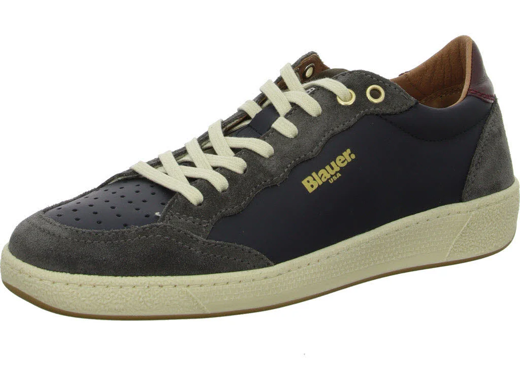 Blauer Herren Schnürschuhe F5MURRAY01/LES MURRAY01 navy/grey normal