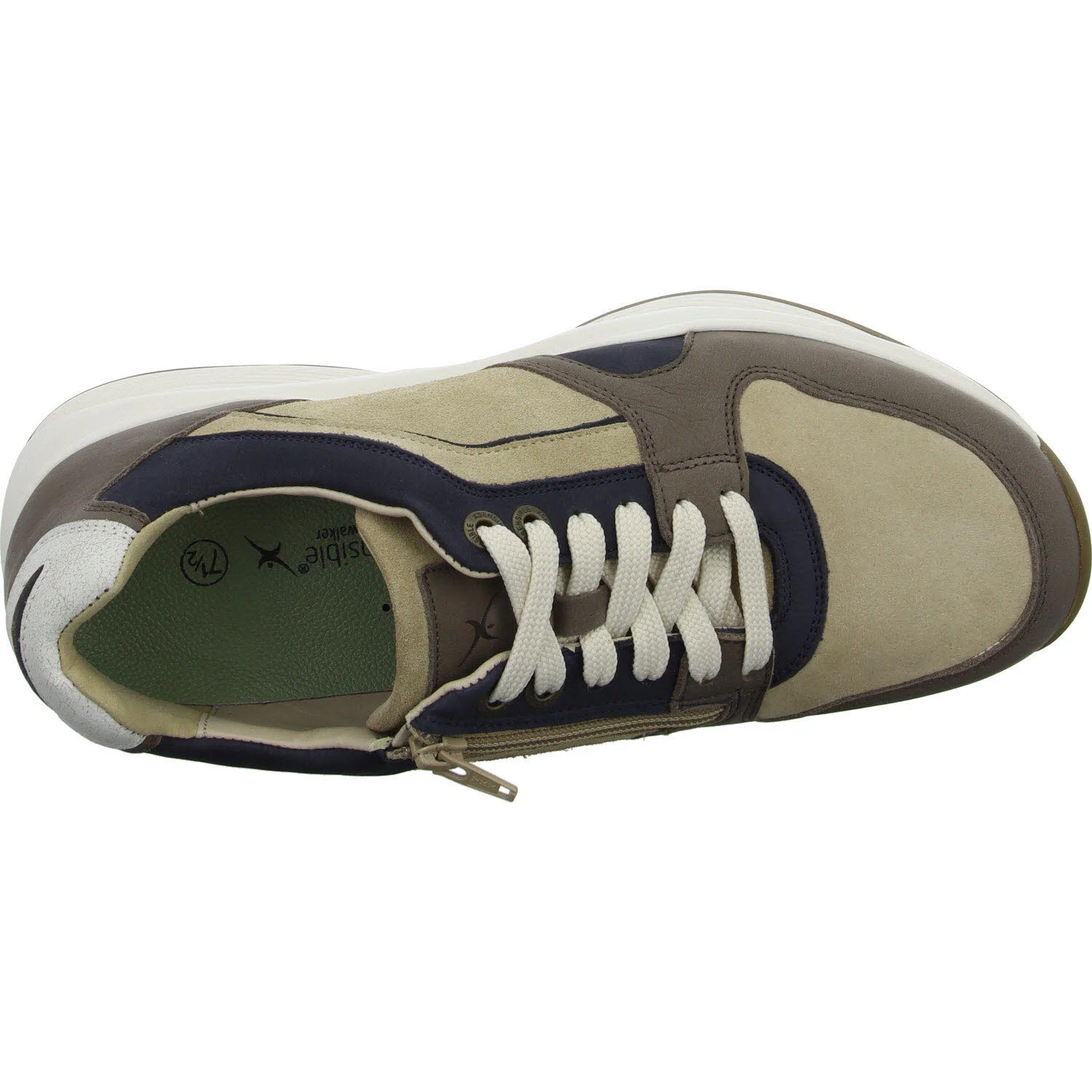 Xsensible Herren Schnürschuhe 32502.2/515-HX SWX29 dark taupe combi HX (weit)