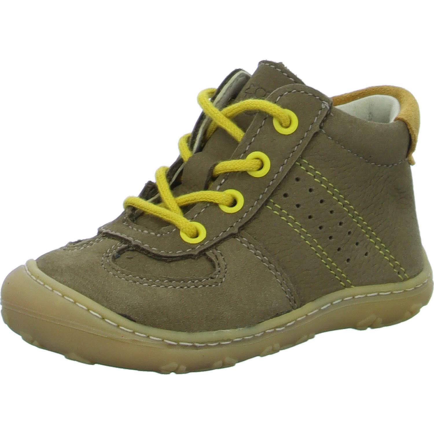 Element 2 von 8 (Bild) – Ricosta Kinder Schnürstiefel 50 1200602/270 SAMI hazel/gelb WMS mittel