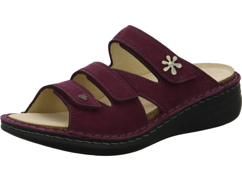 Finn Comfort Damen Pantoletten 02640-390527 Grenada rumba weit