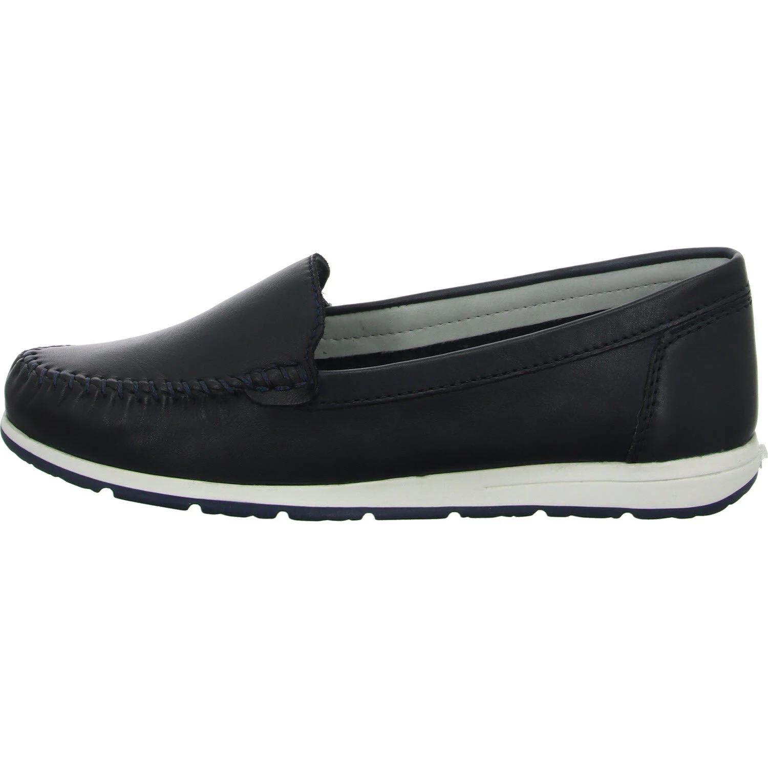 Element 6 von 8 (Bild) – Marco Tozzi Damen Slipper 2-24600-42/805 2-24600-42 navy normal