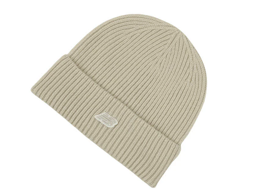 New Balance Mütze LAH53008 TWF Winter Watchman Beanie NB Patch V3.0 timberwolf