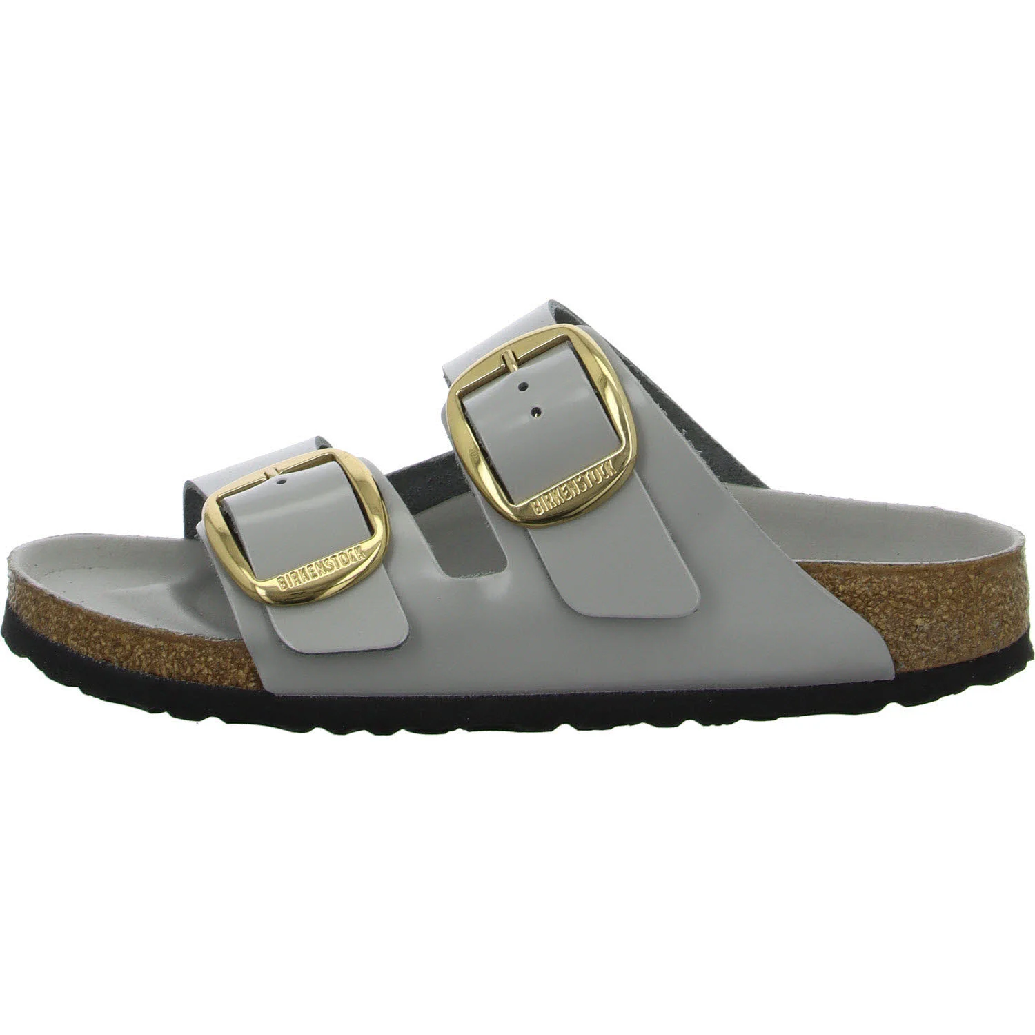 Element 6 von 8 (Bild) – BIRKENSTOCK Pantoletten 1029391 Arizona Big Buckle high-shine stone coin schmal