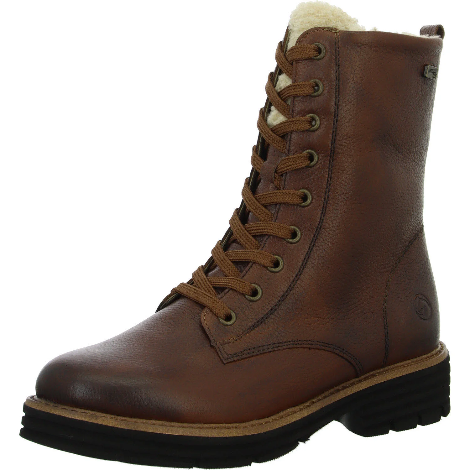 Element 2 von 8 (Bild) – Remonte Damen Schnürstiefel warm D3A73-24 D3A73 amaretto/amaretto/beige G (weit)
