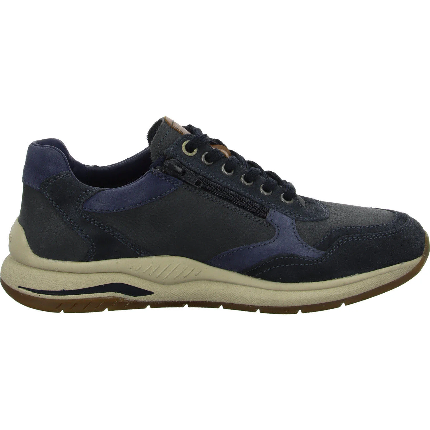 Sioux Herren Schnürschuhe 12435 Turibio-713-J deepblue/indac/zaffir J (extra weit)