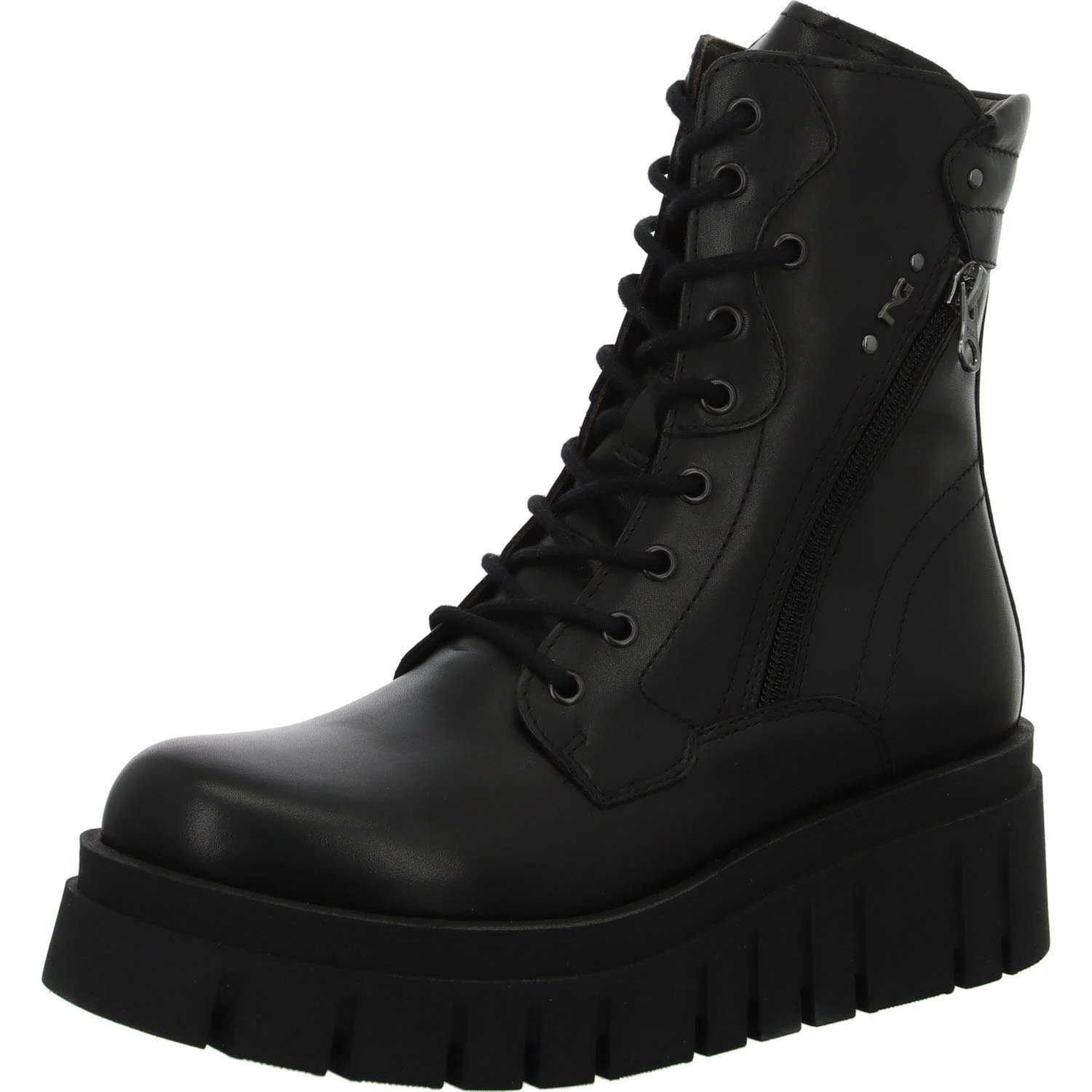 NeroGiardini Damen Schnürstiefel I514910D 100 I514910D nero normal