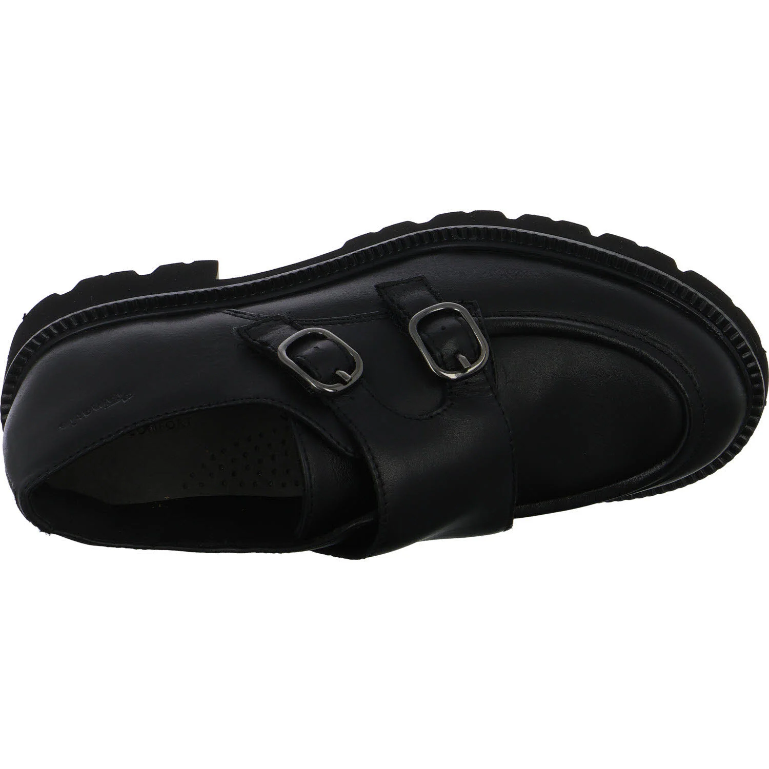 Tamaris Comfort Damen Slipper 8-84704-47/022 8-84704-47 black nappa weit