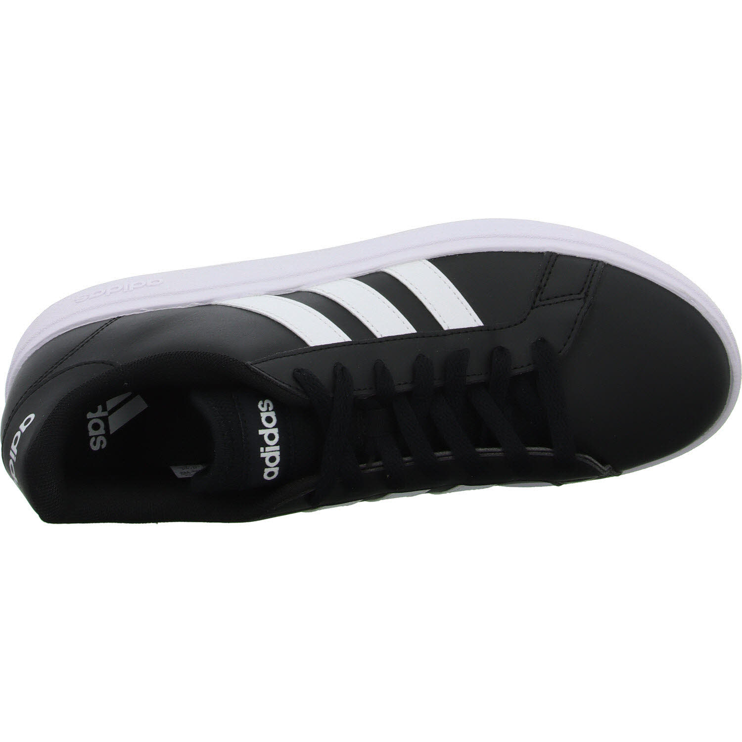 Adidas Herren Schnürschuhe GW9251/000 GRAND COURT BASE 2.0 CBLACK/FTWWHT/CBLACK normal