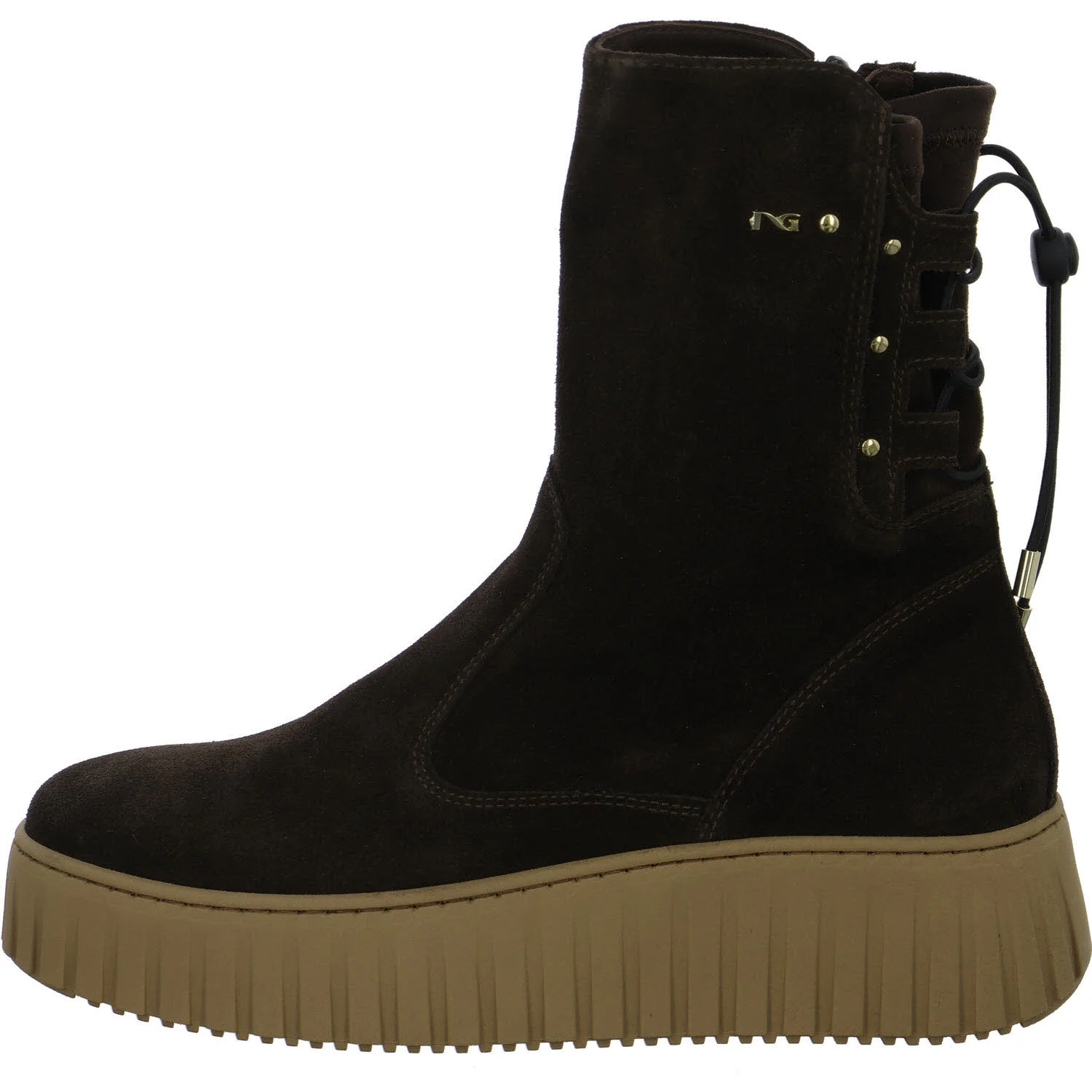 NeroGiardini Damen Stiefeletten I618121D 300 I618121D t.moro t.alcantara t. moro normal