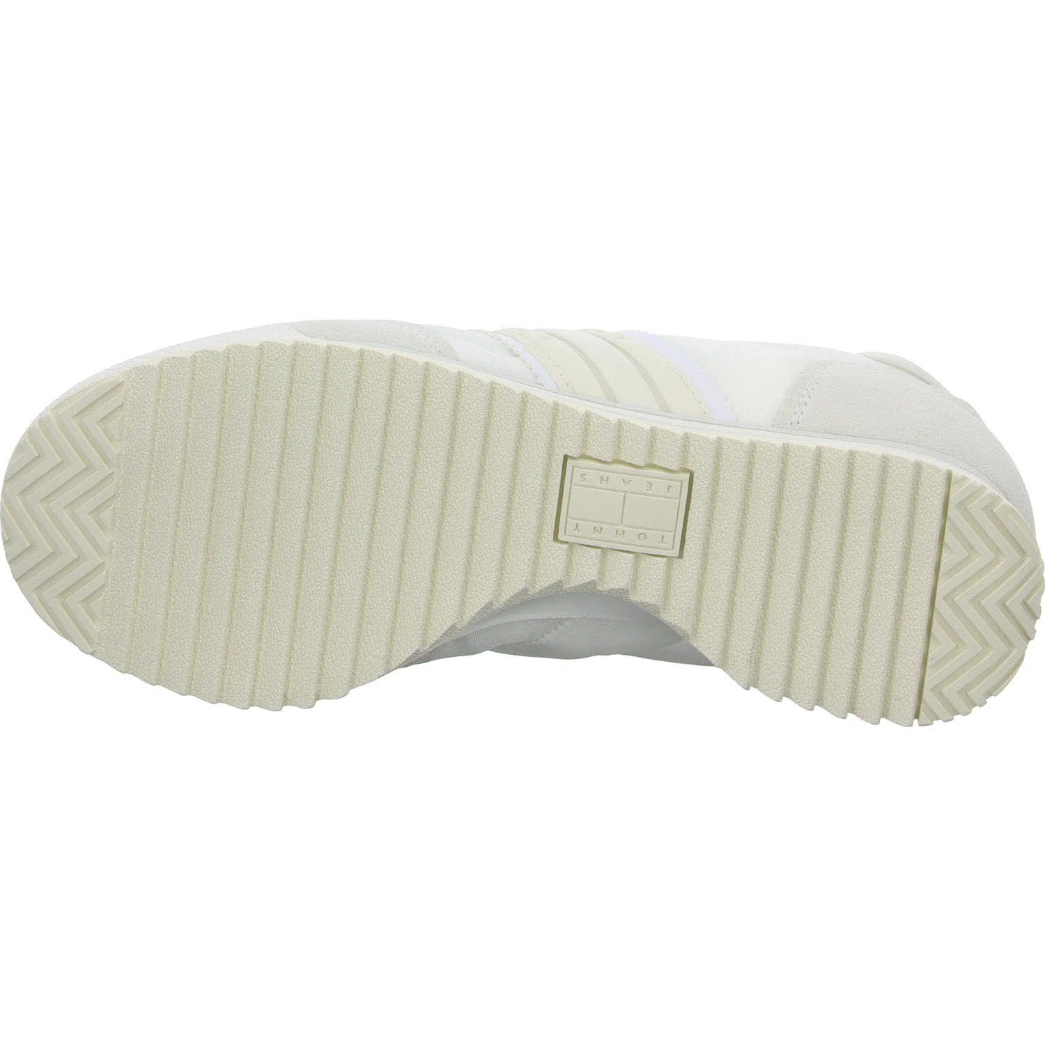 Tommy Jeans Damen Schnürschuhe EN0EN02717YBL TJW RETRO RUNNER CLEATED ecru normal