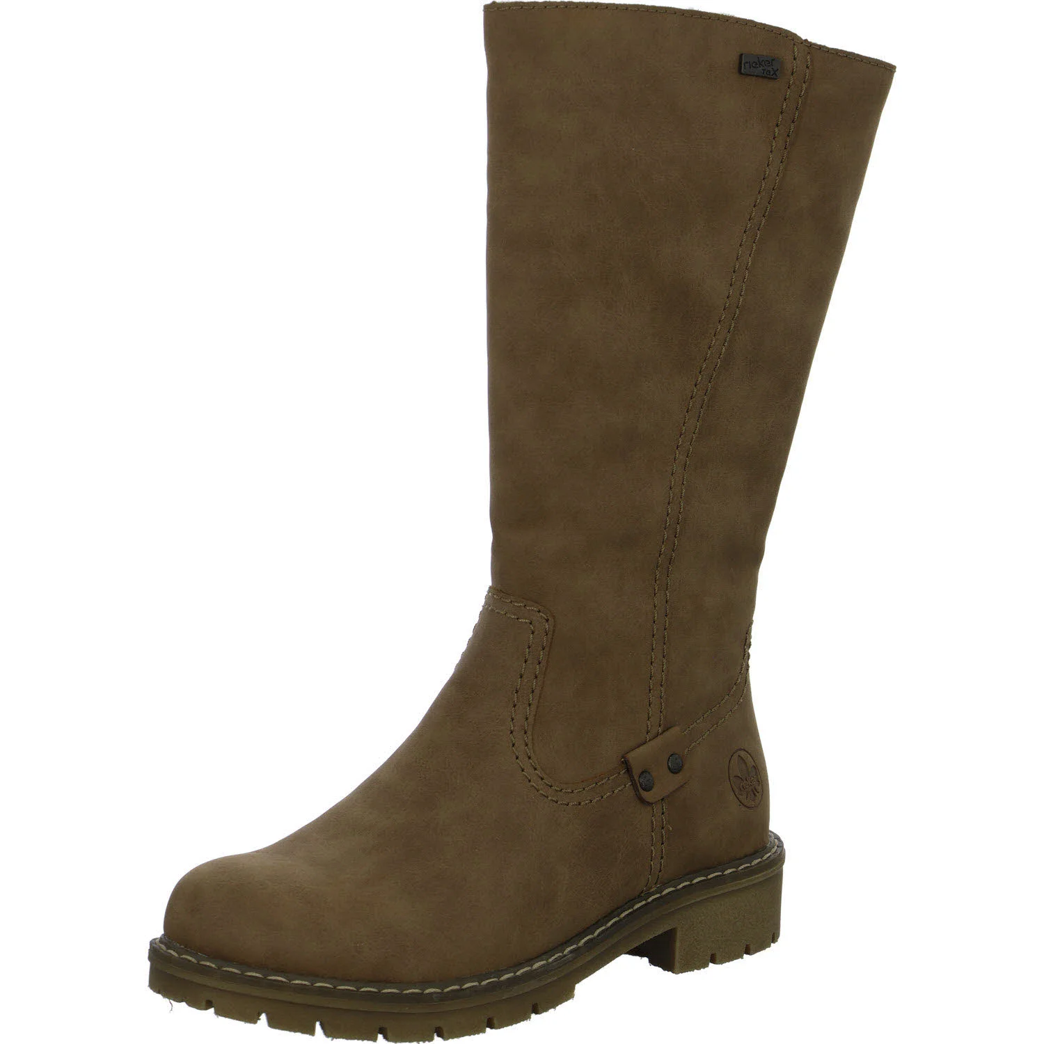 Rieker Damen Langschaftstiefel warm Y9180-20 Y9180 oat F 1/2 (normal)