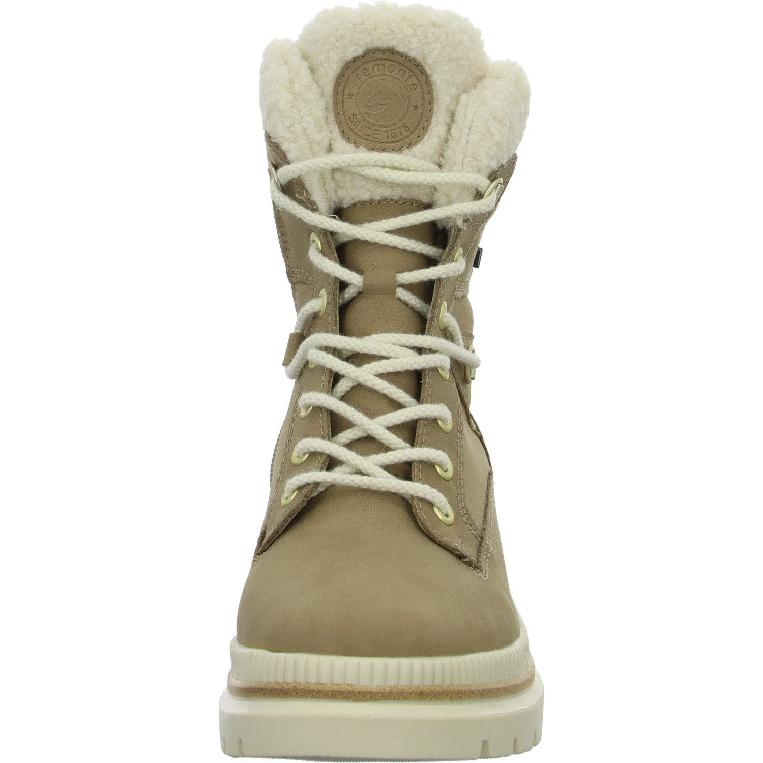 Remonte Damen Schnürstiefel warm D0C77-20 D0C77 camel/camel/offwhite G (weit)