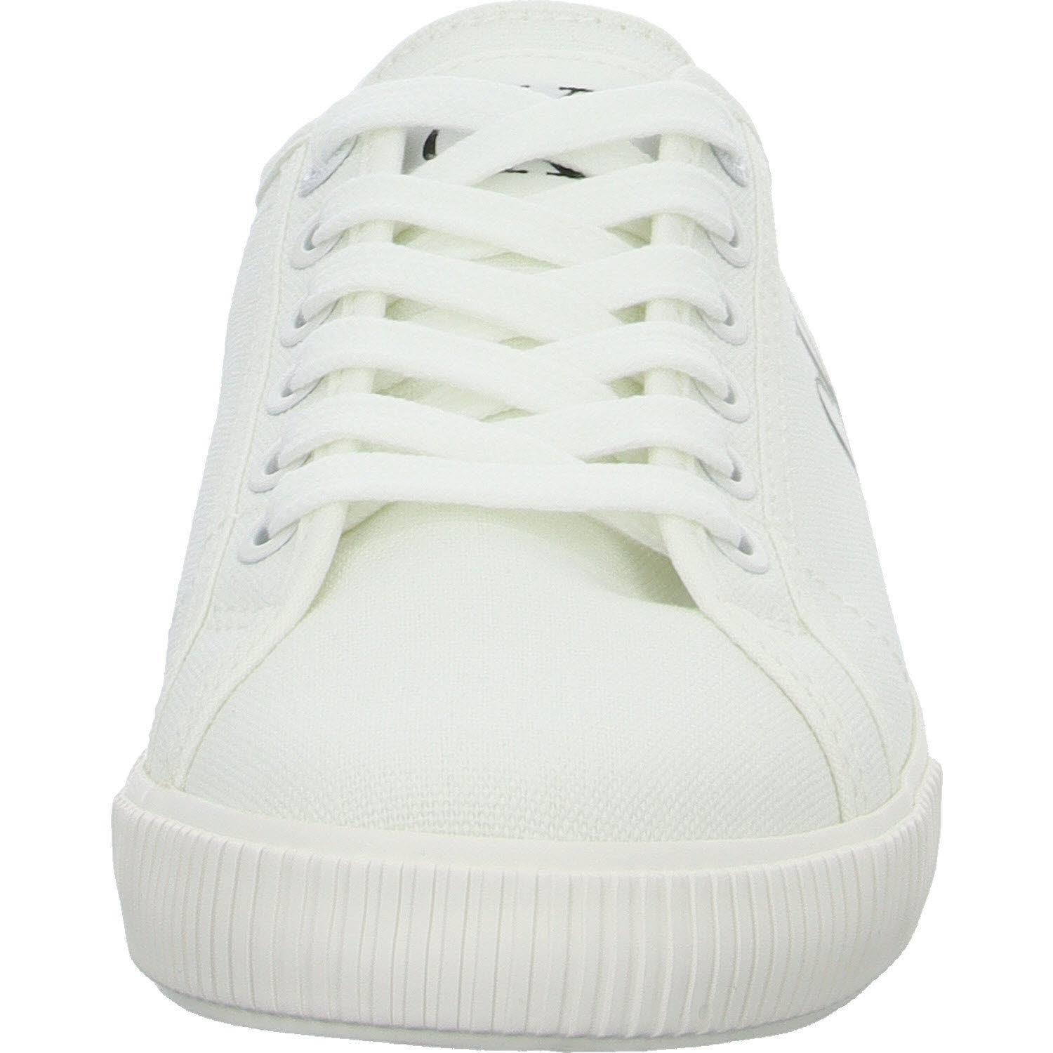 Calvin Klein Damen Schnürschuhe YW0YW017620K4 ESS VULC LOW CV MG WN triple brigth white normal