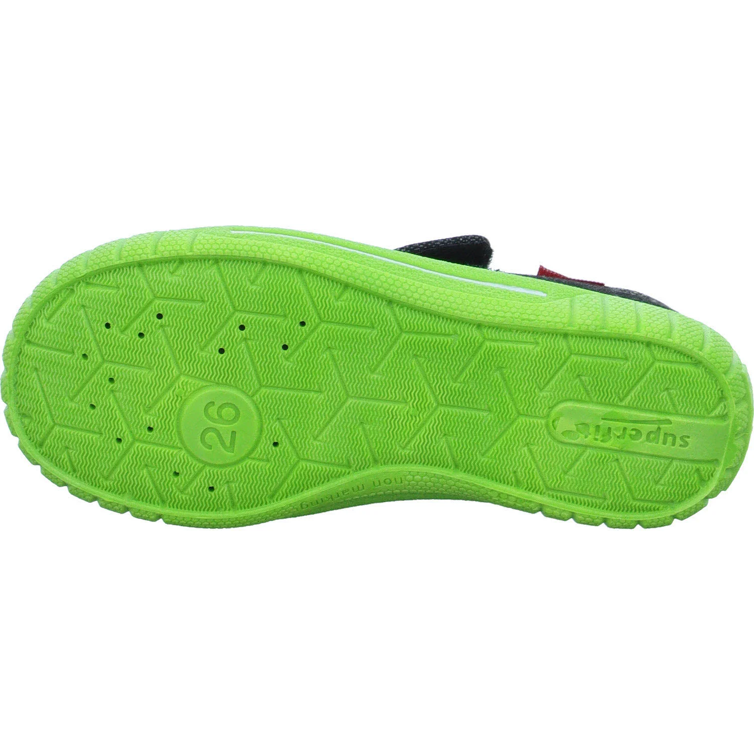 Superfit Kinder Hausschuhe 1-800278-0040 BILL schwarz WMS mittel