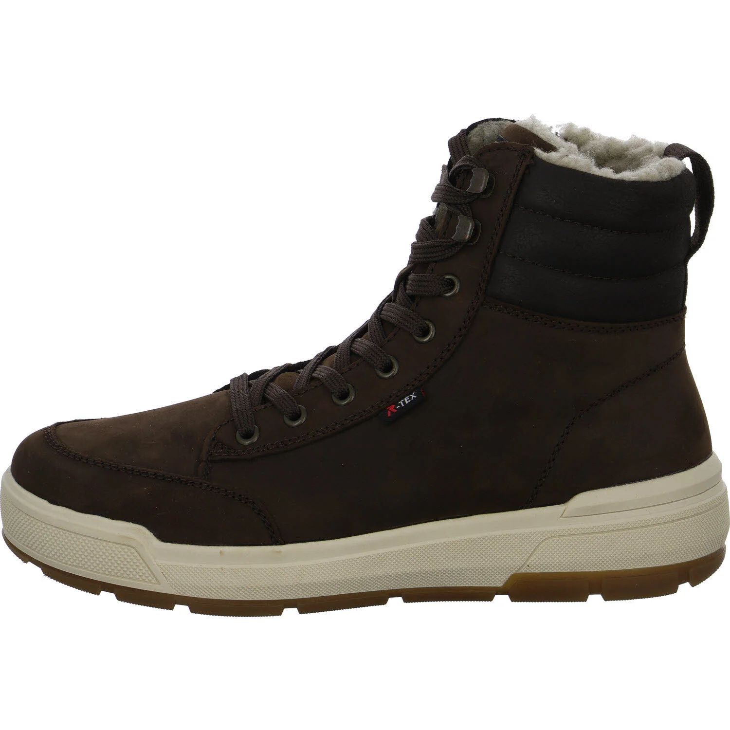 Rieker Herren Schnürstiefel warm U0071-25 U0071 cigar/braun/schwarz G 1/2 (weit)