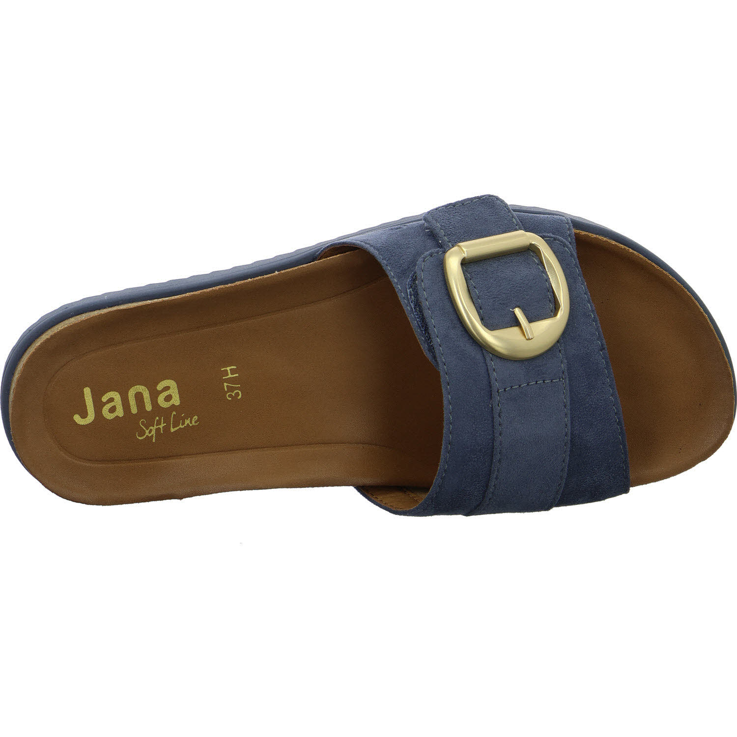 Jana Damen Pantoletten 8-27460-46/802 8-27460-46 denim H (weit)