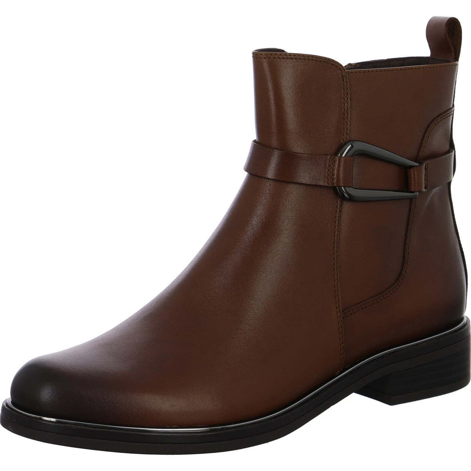 Caprice Damen Stiefeletten 9-25312-45-303 9-25312-45 cognac nappa G (normal)