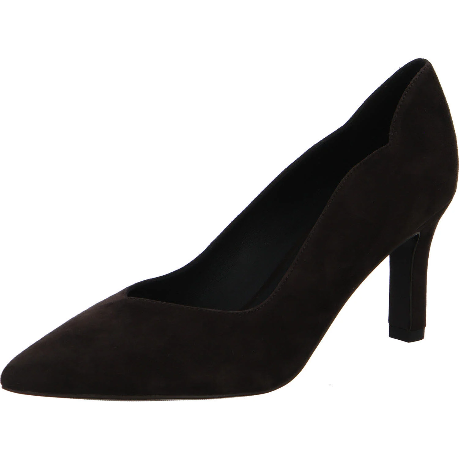 Peter Kaiser Damen Pumps 9-72442-44-342 9-72442-44 dk brown suede F 1/2 (normal)