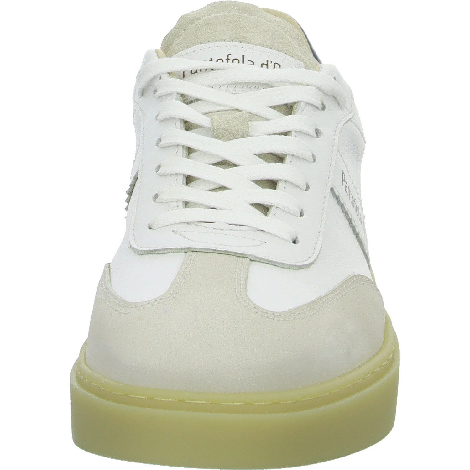 Pantofola d'Oro Herren Schnürschuhe PD001000651M 3153 ARGENTARIO white/light beige normal