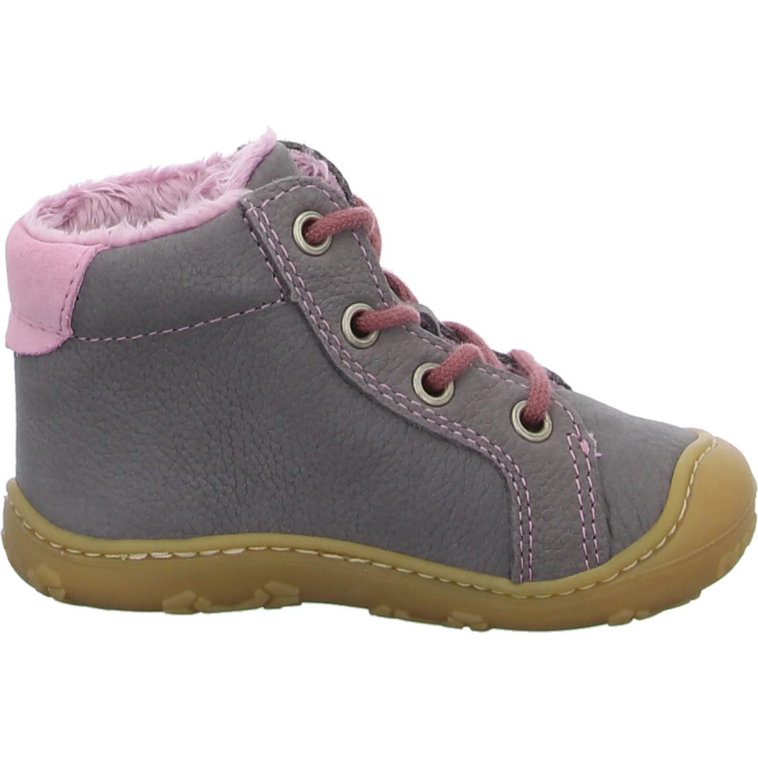 Ricosta Kinder Schnürstiefel 50 1202402/450 Georgie graphit/blush WMS mittel