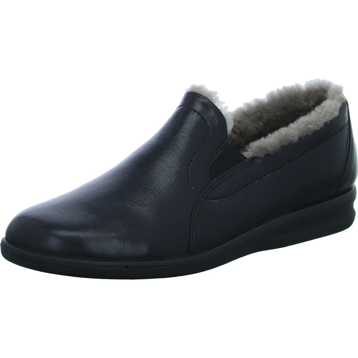 Josef Seibel He. Winterheimschuhe,nied.Schnitt 18102LA175/100 Belfort 67 schwarz normal