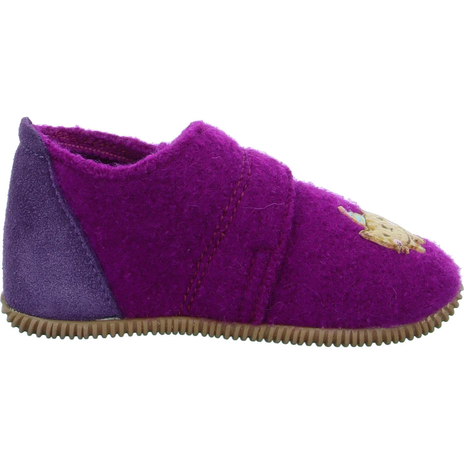 Giesswein Kinder Winterhausschuhe 8010 44210/374 OSTERFELD - SLIM FIT TRAUBE normal