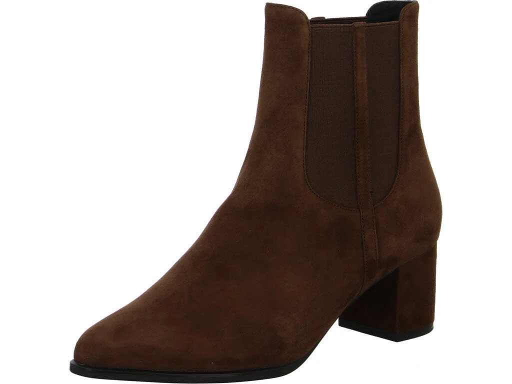 Peter Kaiser Damen Stiefeletten 9-75340-47-393 9-75340-47 brown suede F 1/2 (normal)