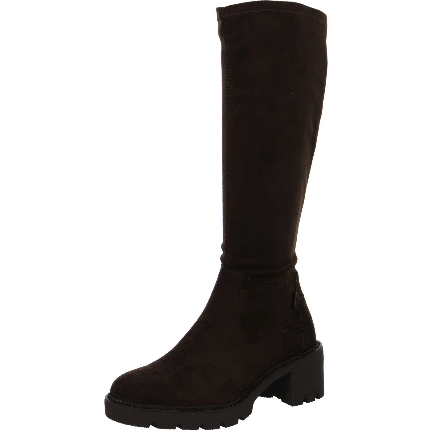 Element 2 von 8 (Bild) – Tamaris Comfort Damen Langschaftstiefel 8-86500-45-304 8-86500-45 mocca weit