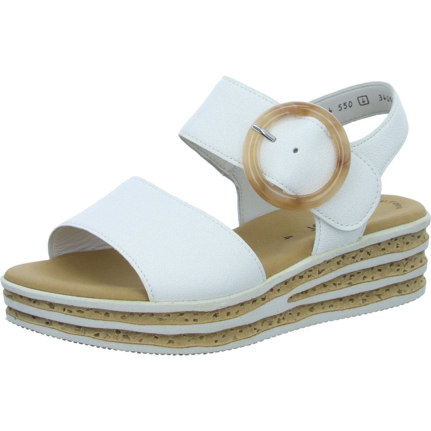 Element 2 von 8 (Bild) – Gabor Damen Sandalen 64.550.20 64.550 latte F (schmal/normal)