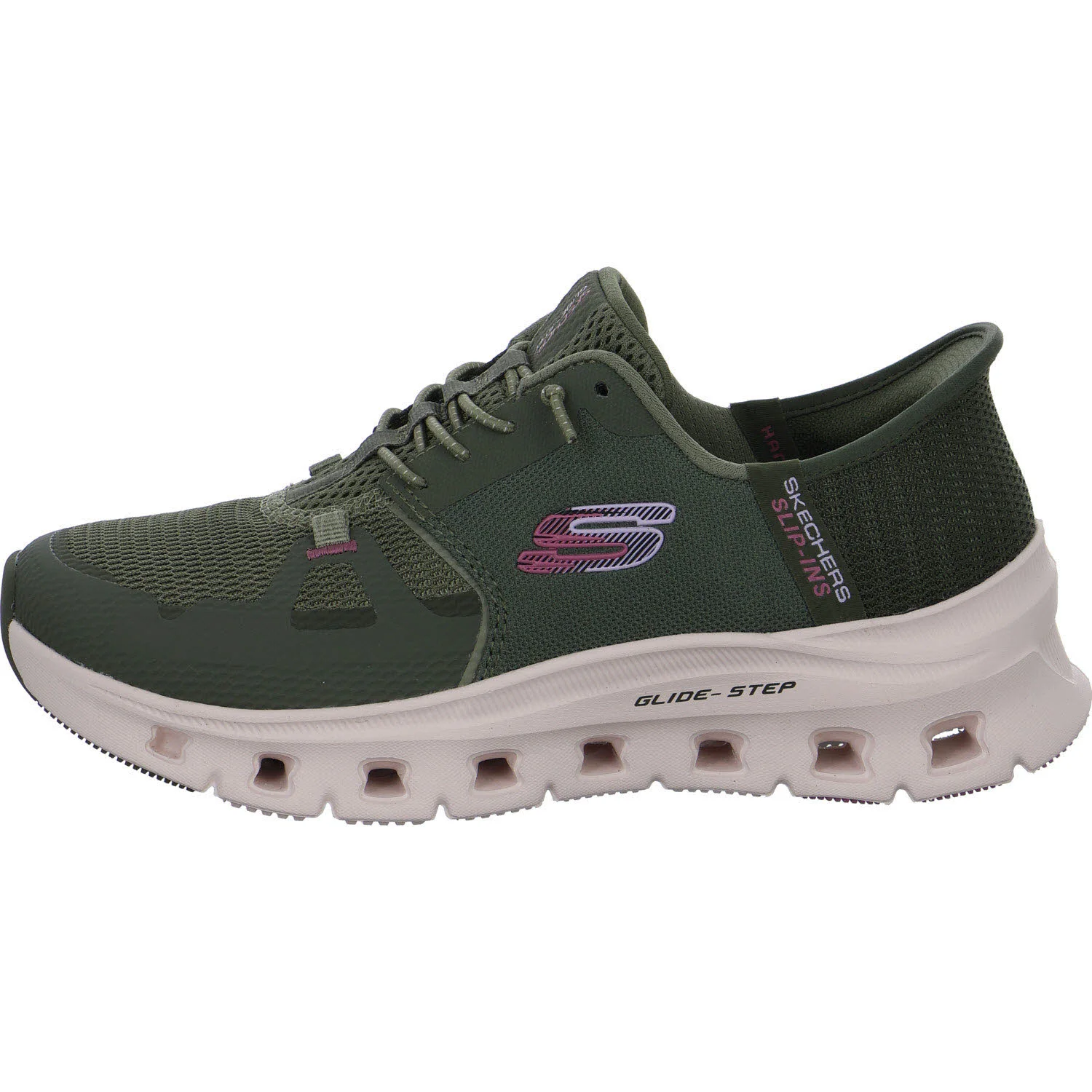 Skechers Damen Slipper 150420 OLV Glide-Step Pro olive normal
