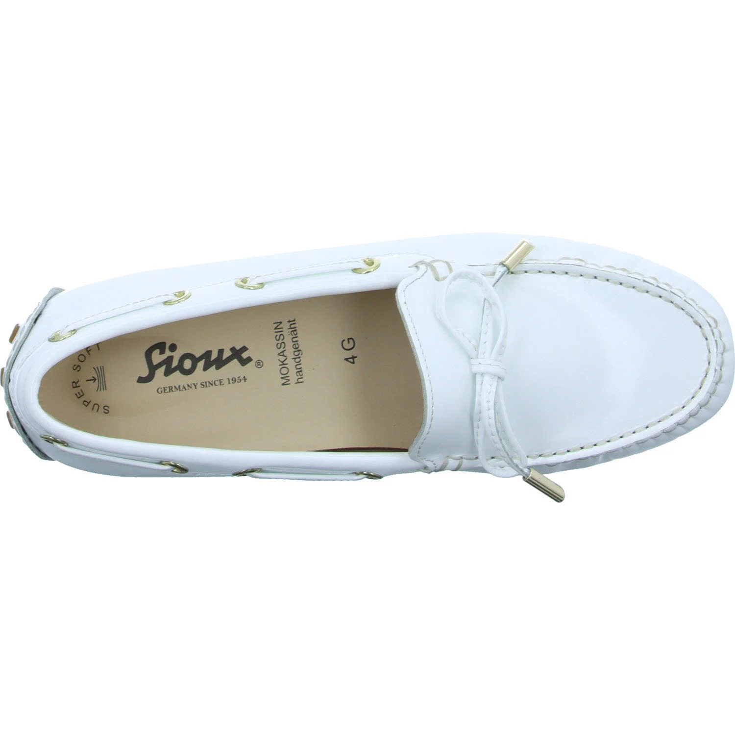 Element 8 von 8 (Bild) – Sioux Damen Slipper 40223 Borinka-701 weiss G (normal)