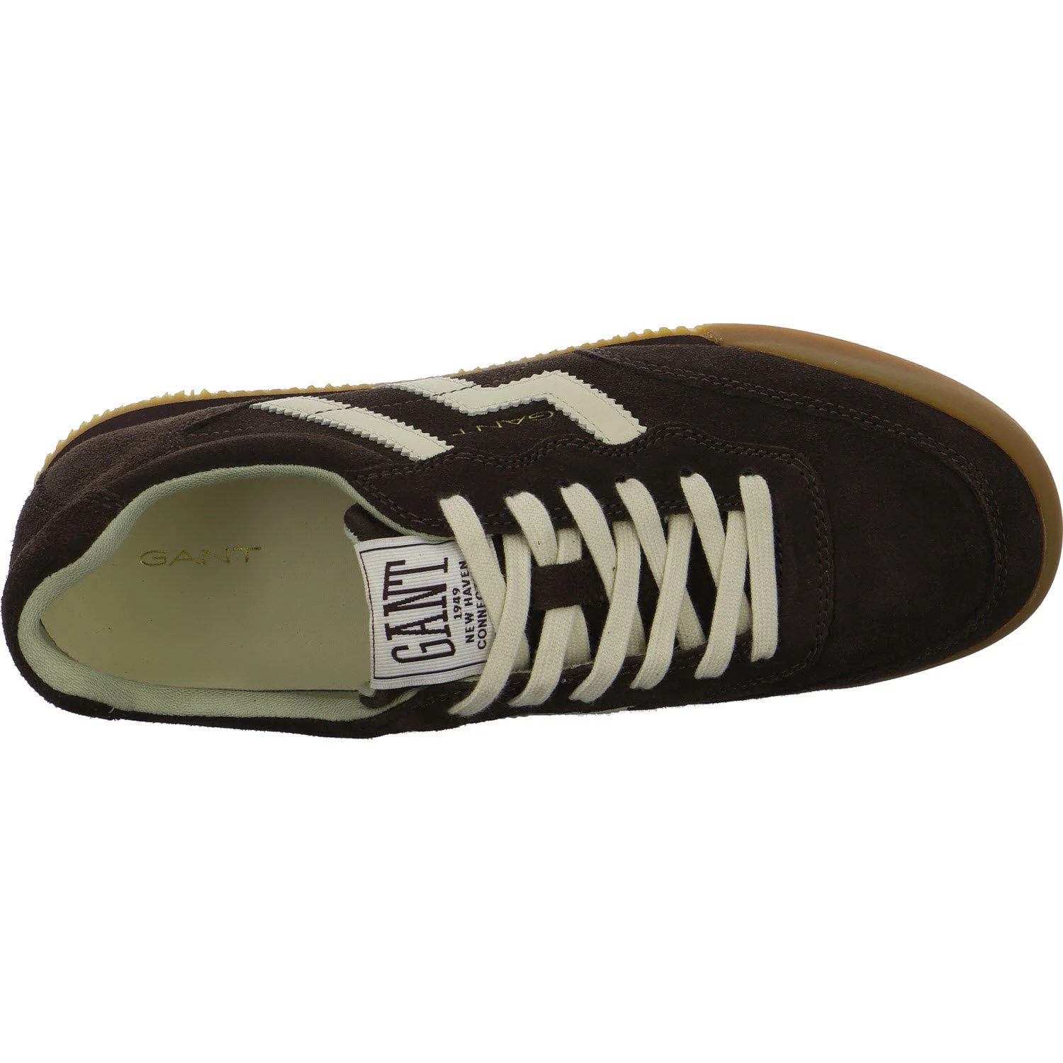 Gant Damen Schnürschuhe 33533336/G388 Beylana espresso dr./lt. yellow normal