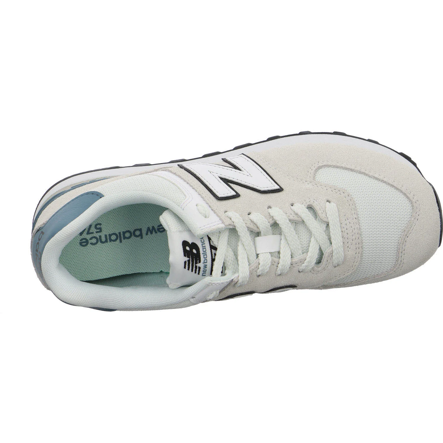 New Balance Herren Schnürschuhe U57452Z 574 reflection/NB white normal