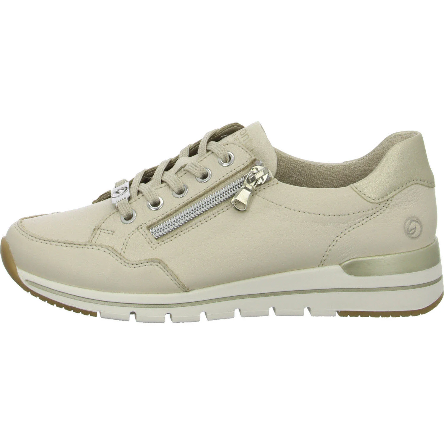 Element 6 von 8 (Bild) – Remonte Damen Schnürschuhe R6716-60 R6716 porzellan/palegold G (weit)
