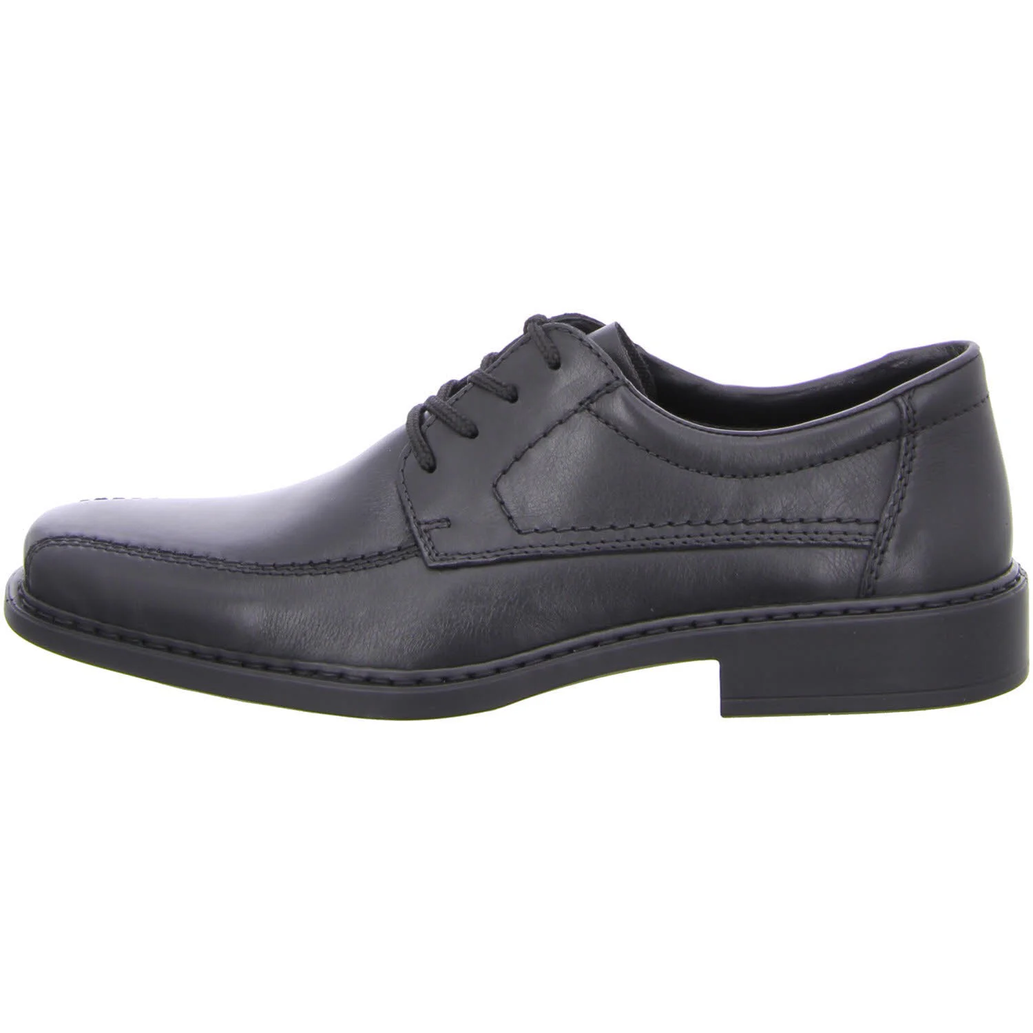 Rieker Herren Schnürschuhe B0812-00 B0812 nero/schwarz H (extra weit)