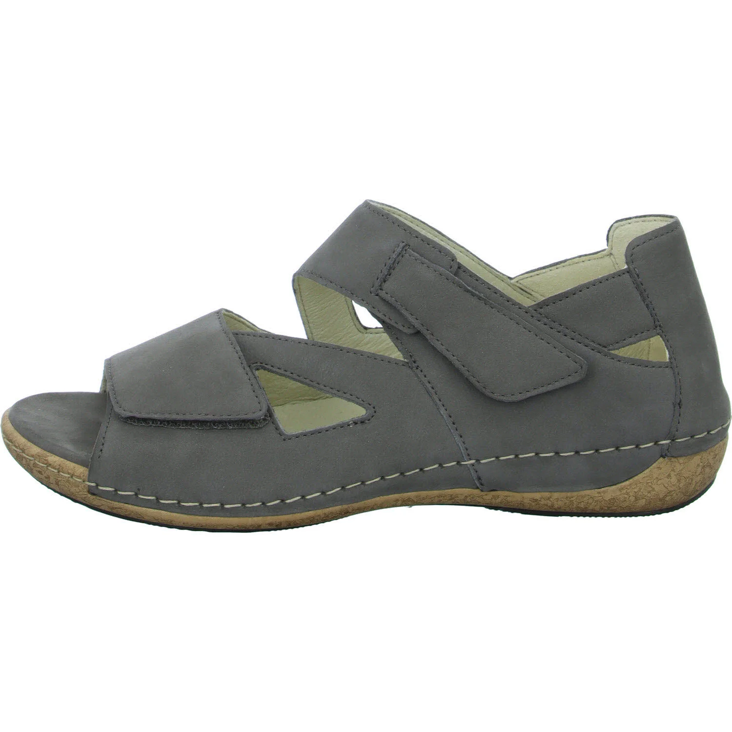 Waldläufer Damen Sandalen 342025-191/088 Heliett pietra H (weit)