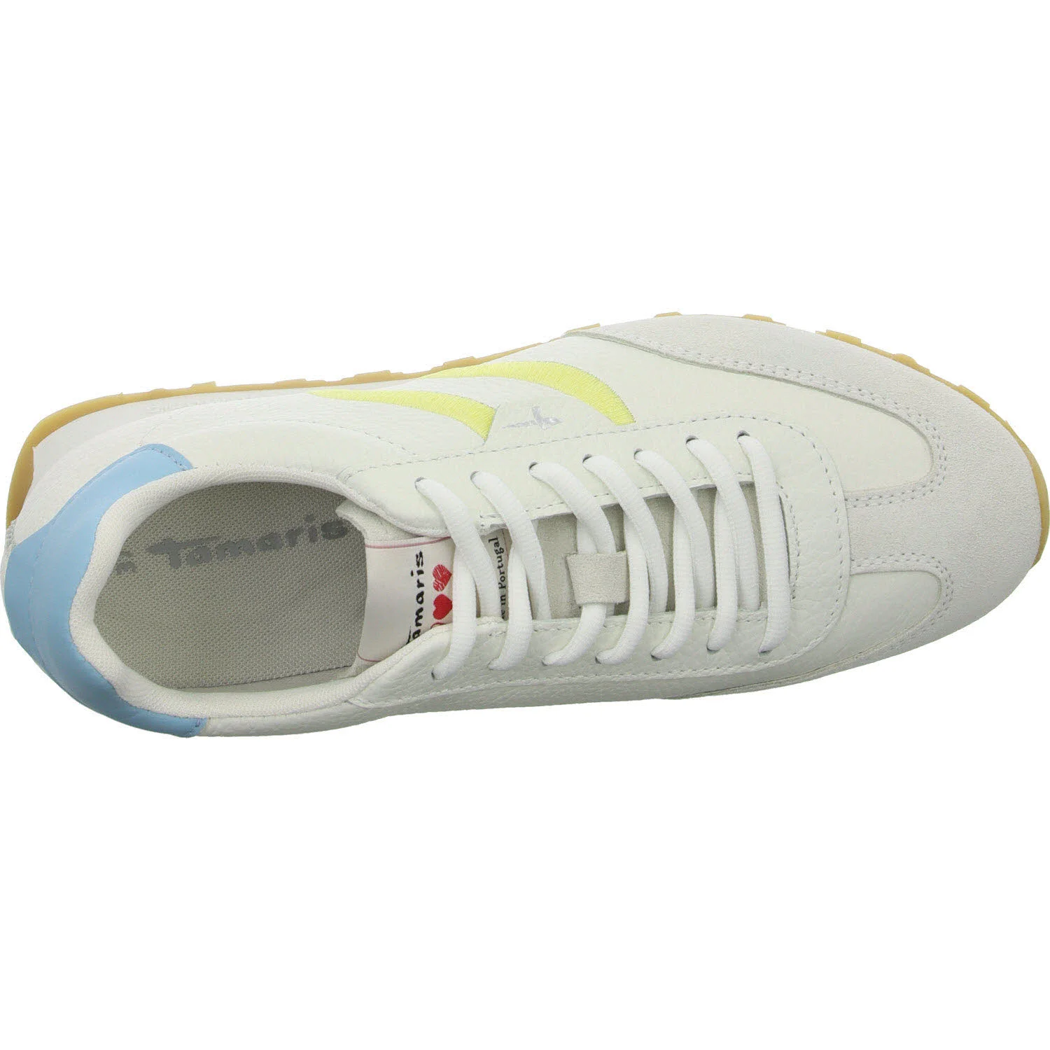 Element 8 von 8 (Bild) – Tamaris Damen Schnürschuhe 1-23614-46/197 1-23614-46 white comb normal