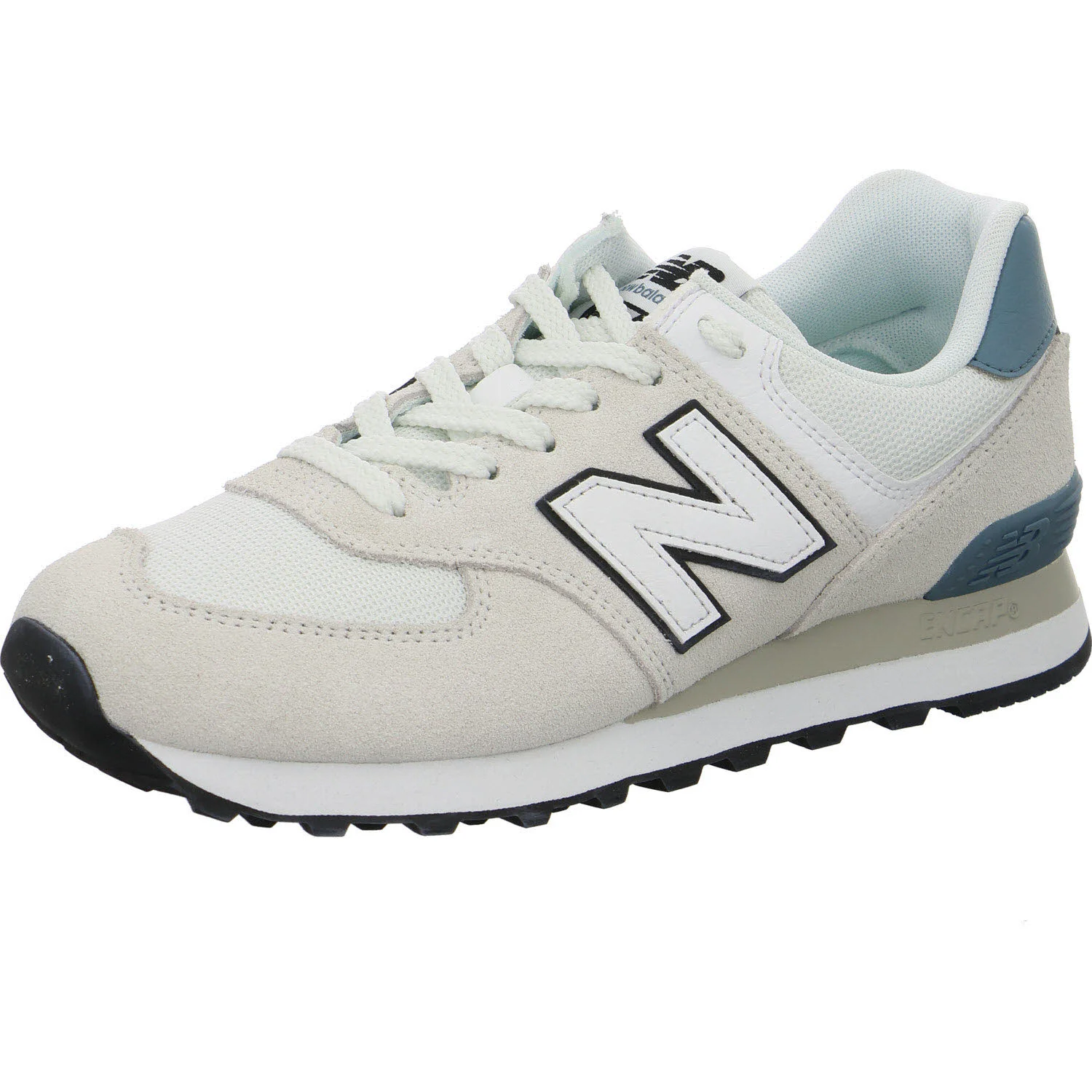 New Balance Herren Schnürschuhe U57452Z 574 reflection/NB white normal